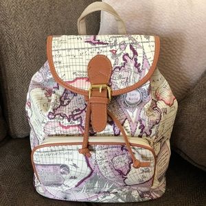Women’s Backpack World Map